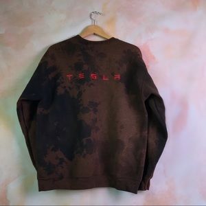 Authentic Tesla Motors Crewneck Sweater